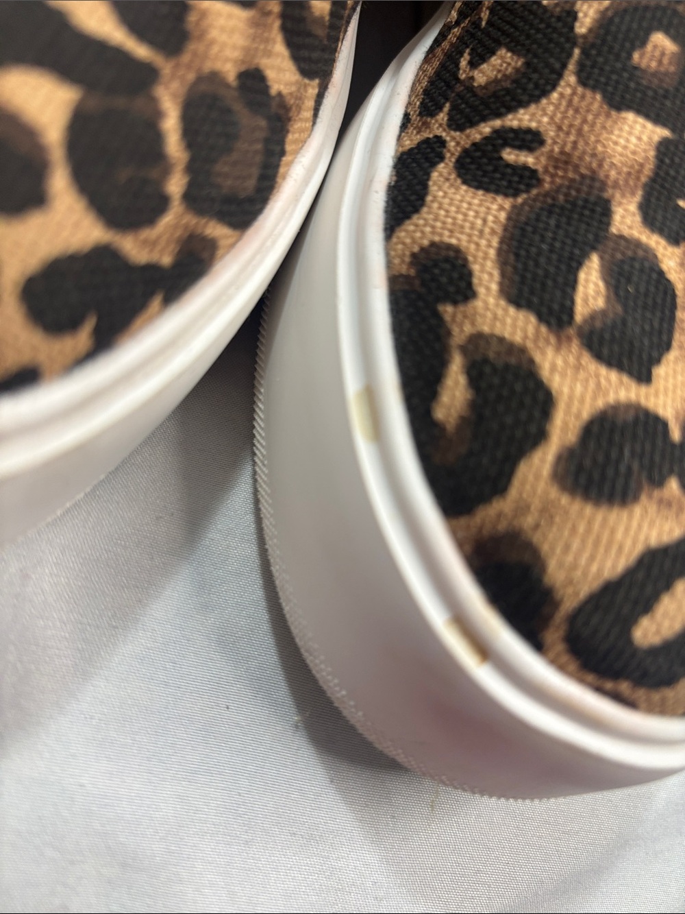 Steve Madden Leopard Print Slip-On Sneakers - Tan/Black - Picture 7 of 10